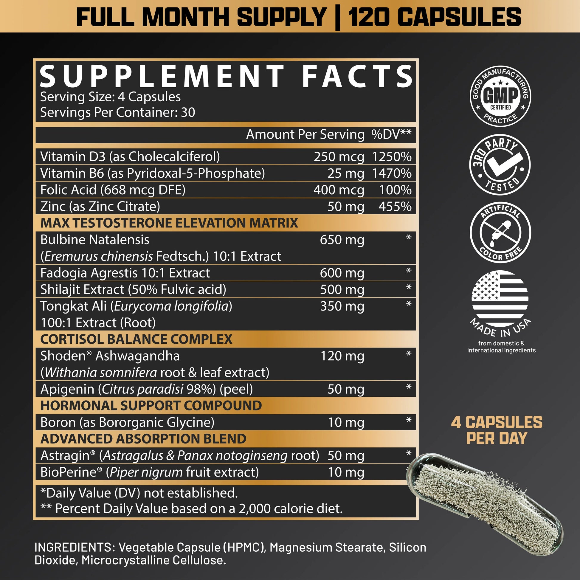 Alpha-T Magnum | Testosterone, Muscle & Libido Igniter
