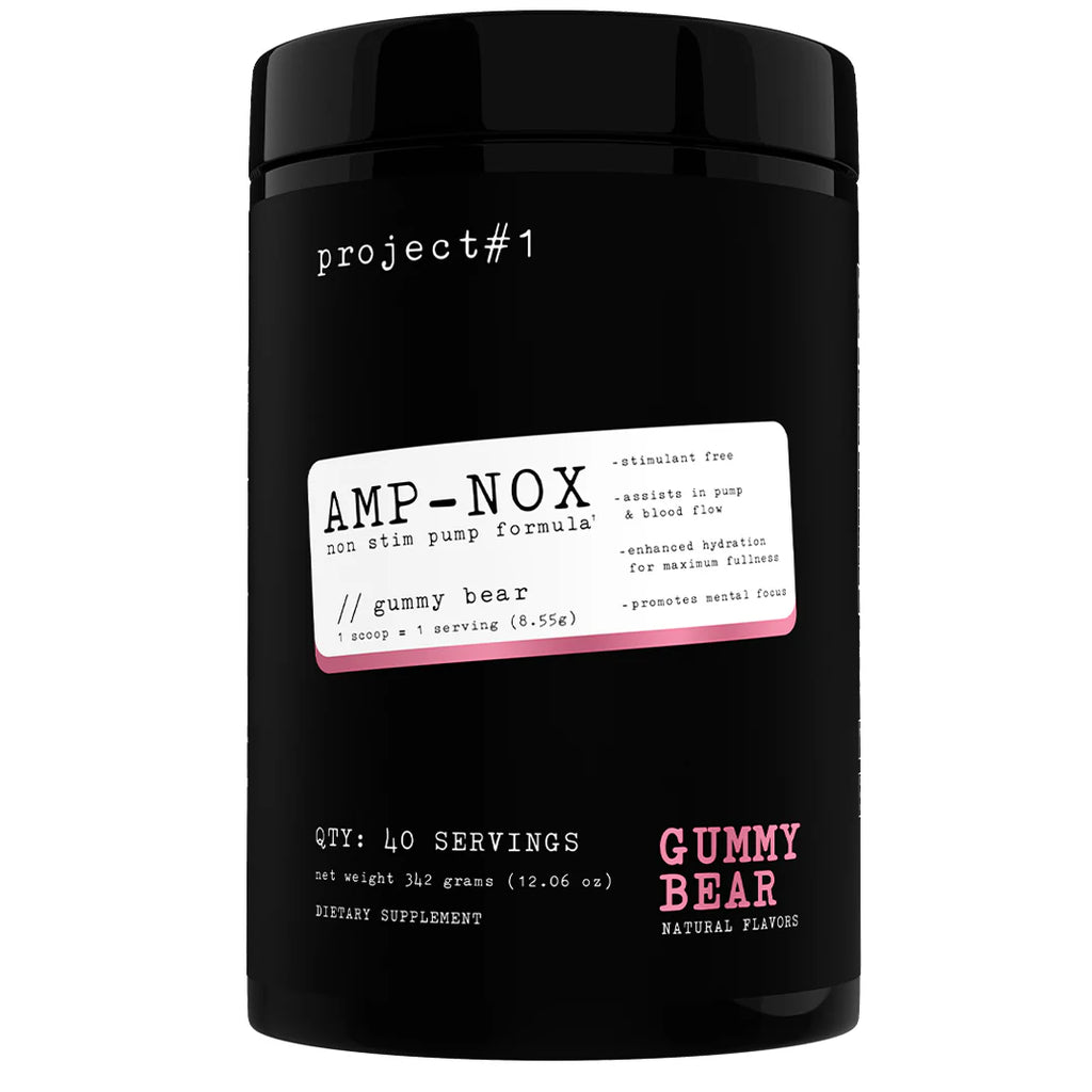 AMP-Nox Non-Stim Pump Formula | Gummy Bear