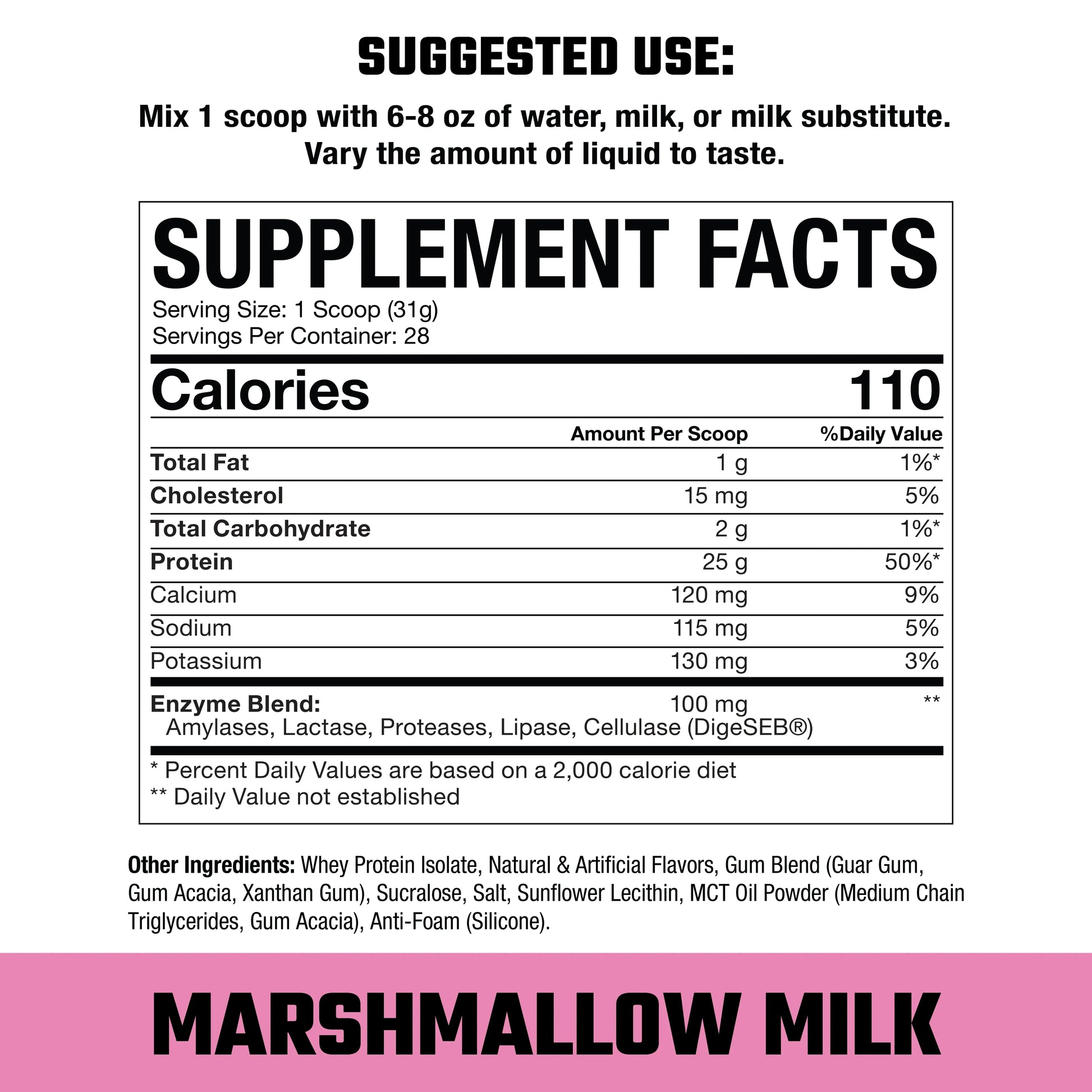FARM FED | MARSHMALLOW MILK | 25G PROTEIN