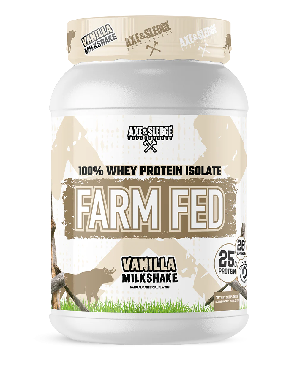 FARM FED | VANILLA MILKSHAKE | 25G PROTEIN