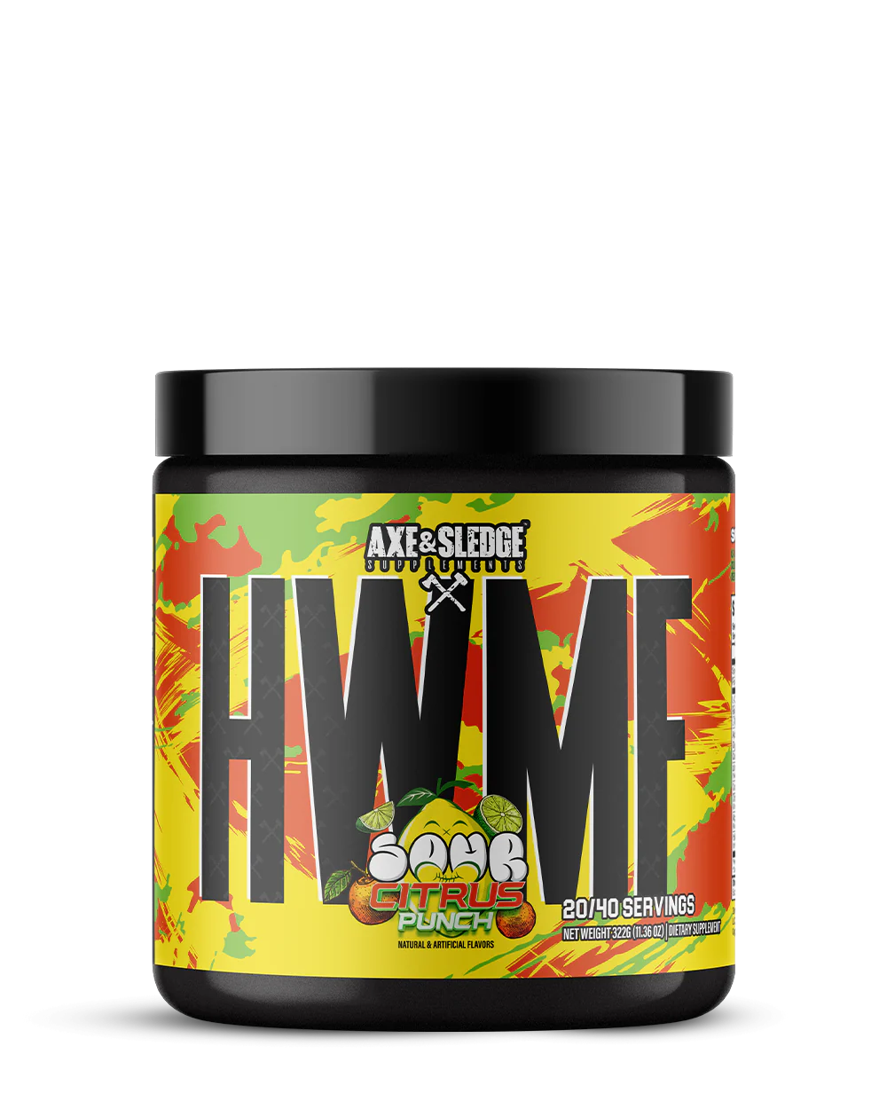 HWMF | HIGH STIM PRE-WORKOUT | SOUR CITRUS PUNCH