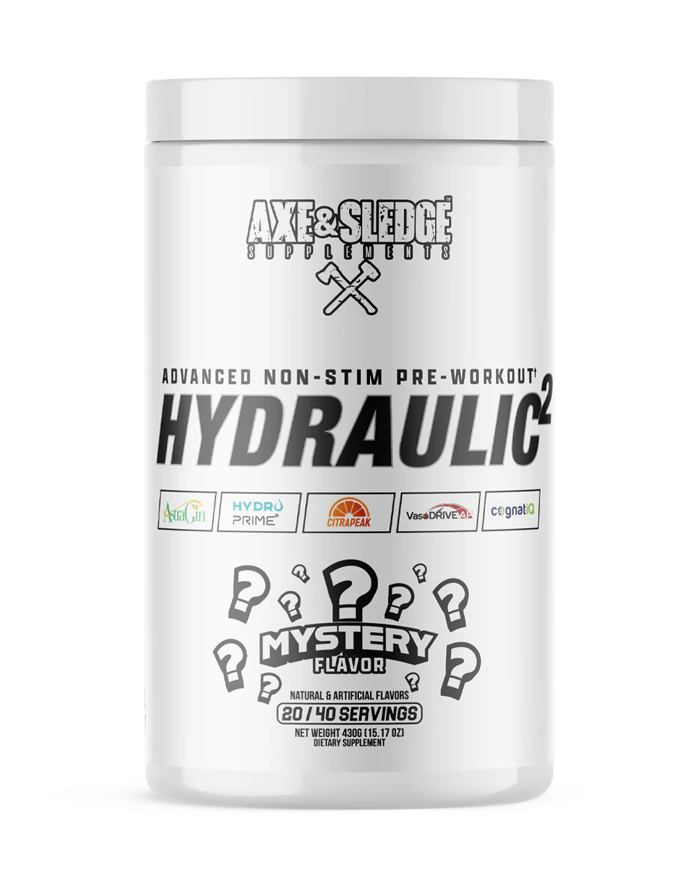 HYDRAULIC V2 | NON-STIM PRE-WORKOUT | MYSTERY FLAVOR