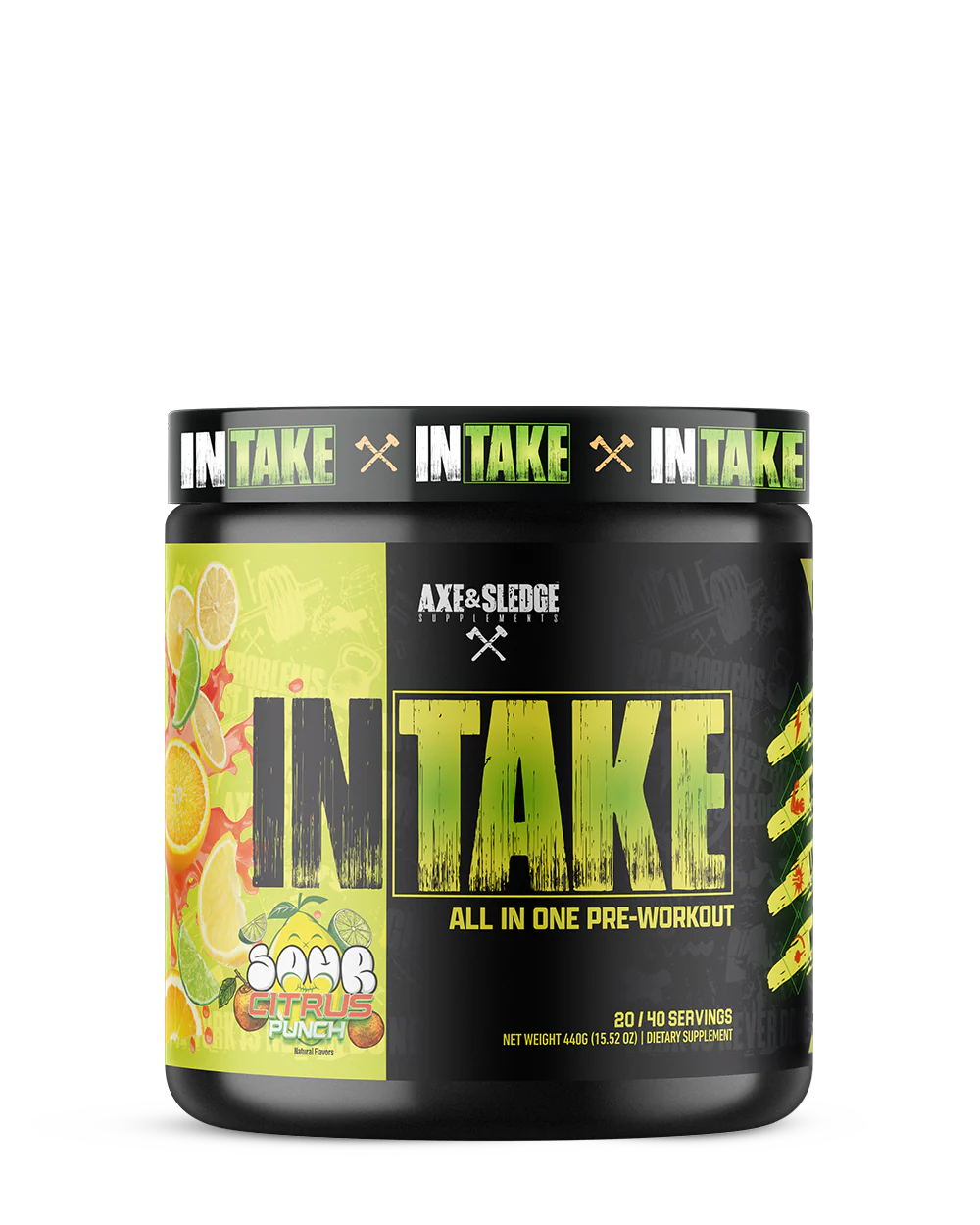 INTAKE | ALL-IN-ONE PRE-WORKOUT | SOUR CITRUS PUNCH