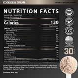 IsoFit Whey Protein Isolate Powder | Cookies & Cream | 30 Servings