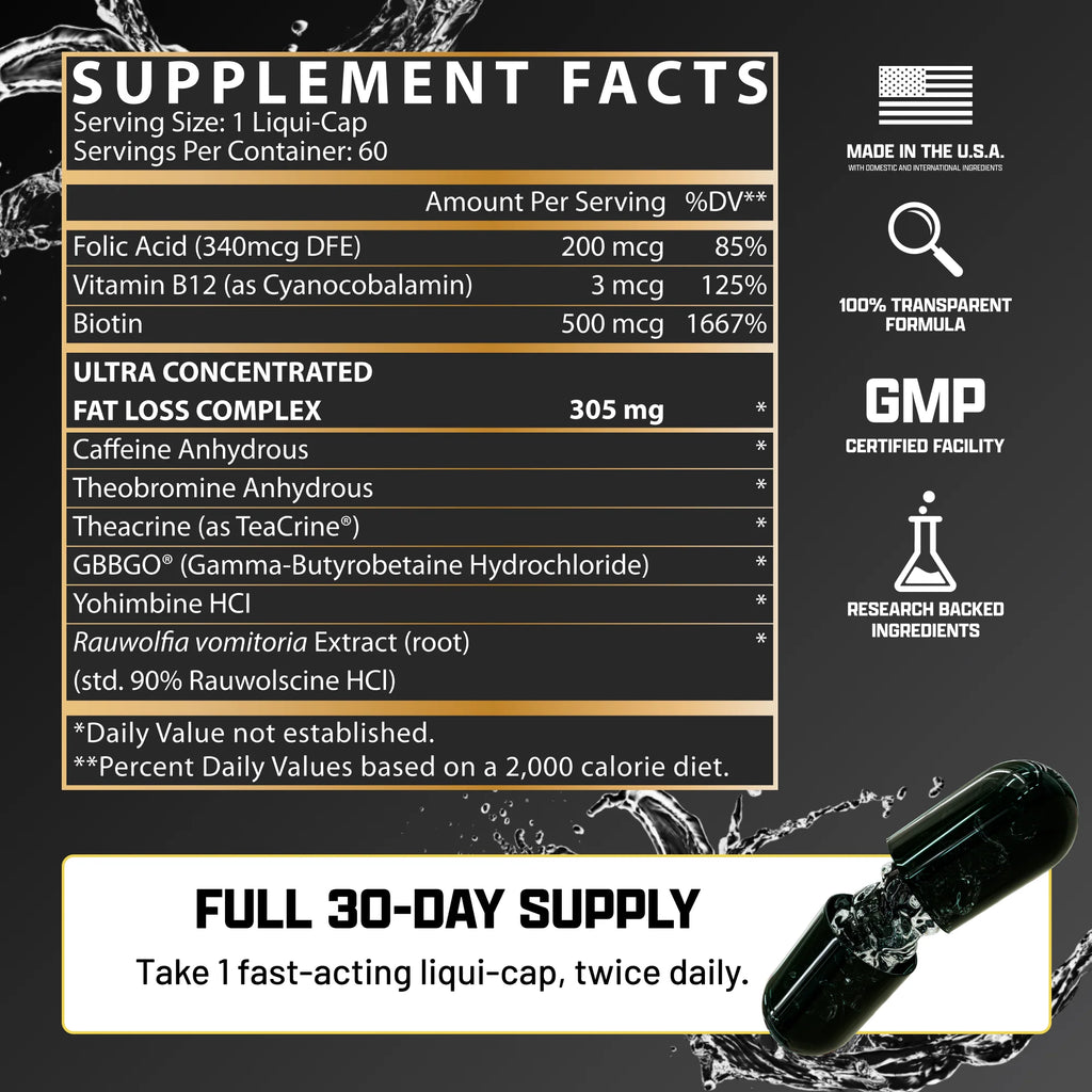 Lipo-6 Hers Ultra Concentrate | Fat Burner & Weight Control Designed For Women