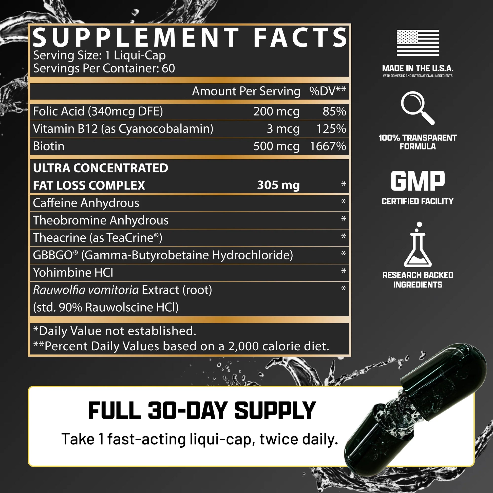Lipo-6 Hers Ultra Concentrate | Fat Burner & Weight Control Designed For Women