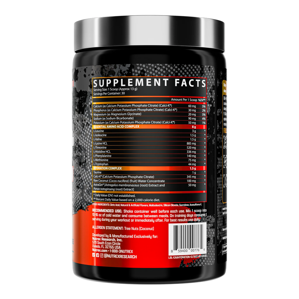 EAA+ Hydration | Muscle Recovery & Enhanced Hydration | Blood Orange