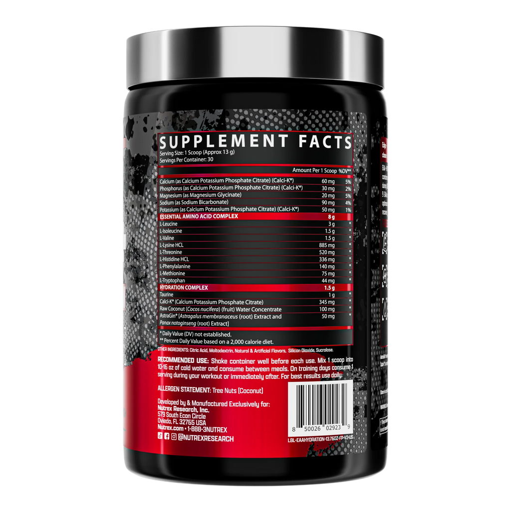 EAA+ Hydration | Muscle Recovery & Enhanced Hydration | Fruit Punch