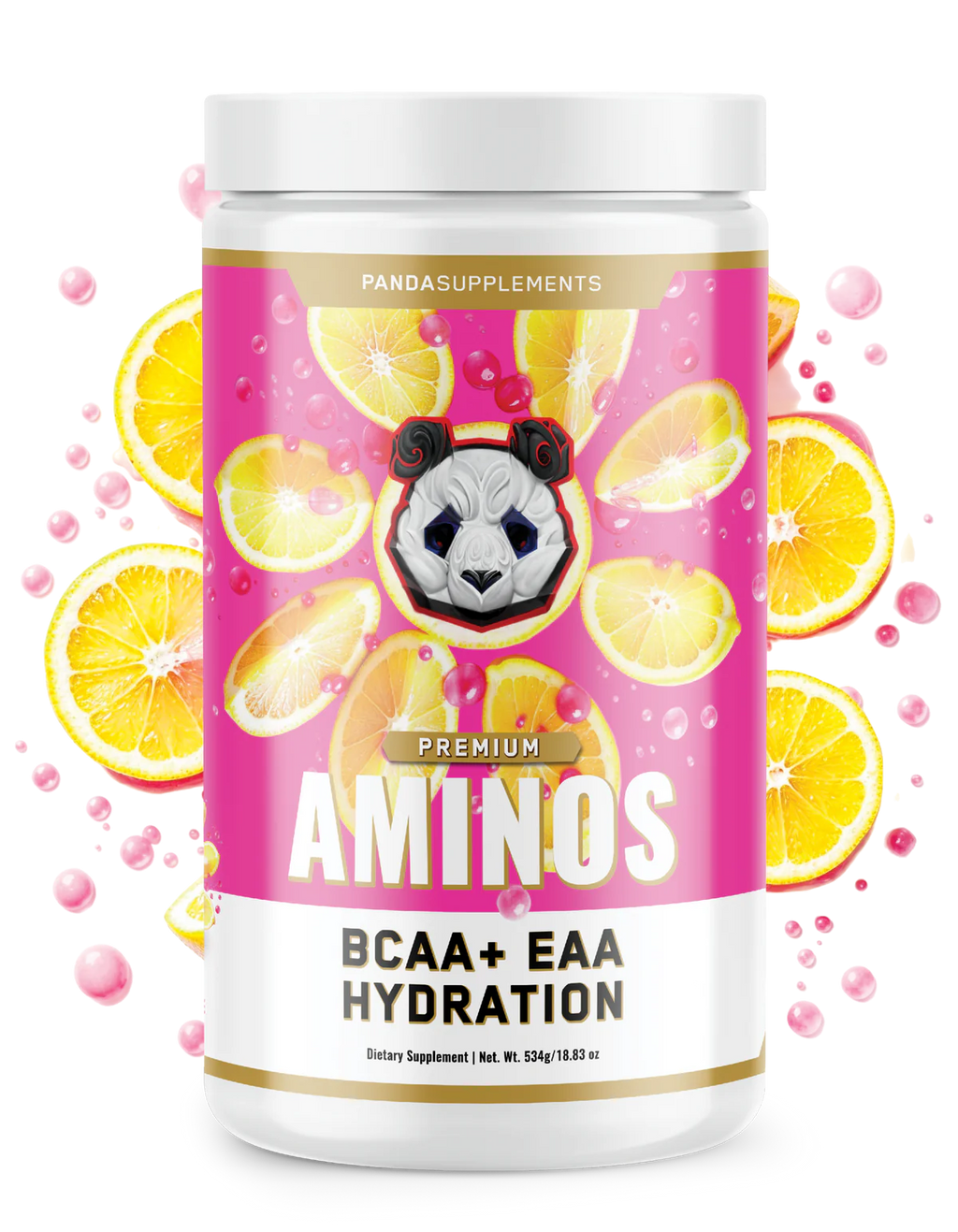 AMINOS | BCAA + EAA + HYDRATION + ELECTROLYTES | PINK LEMONADE