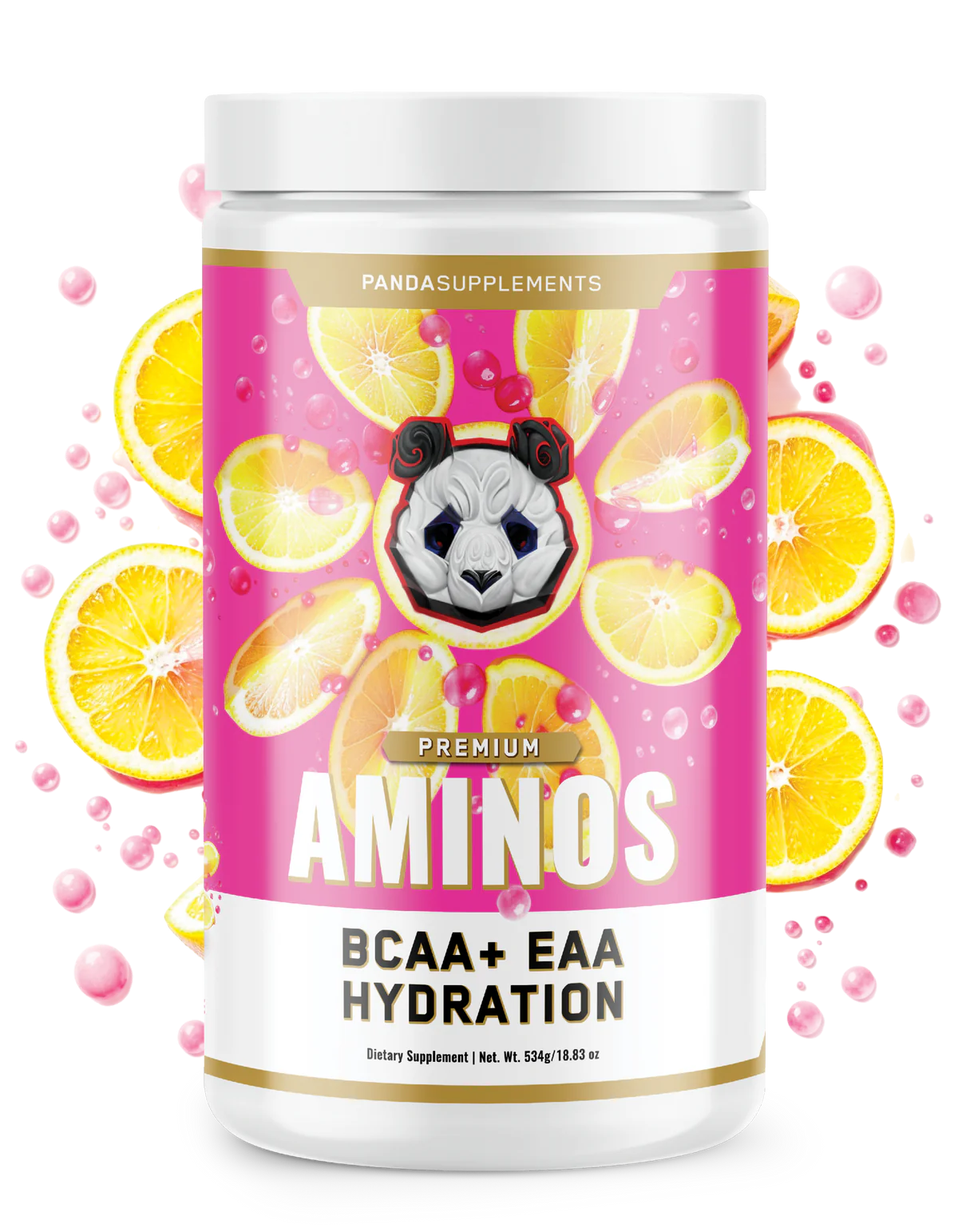 AMINOS | BCAA + EAA + HYDRATION + ELECTROLYTES | PINK LEMONADE