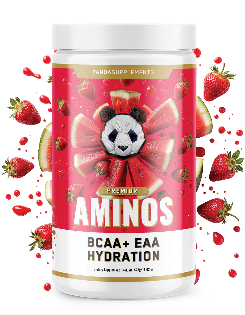 AMINOS | BCAA + EAA + HYDRATION + ELECTROLYTES | STRAWBERRY WATERMELON